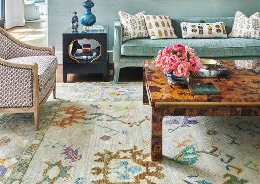 Using Pantone's Color of the Year to Decorate with Vintage Rugs