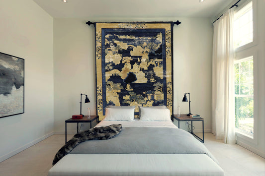 Complement Your Wall Decor with a Chinese Art Deco Rug
