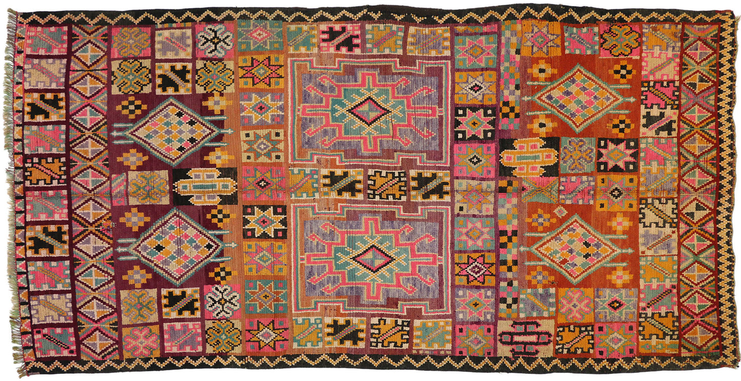 6 x 12 Vintage Moroccan Rug 20100