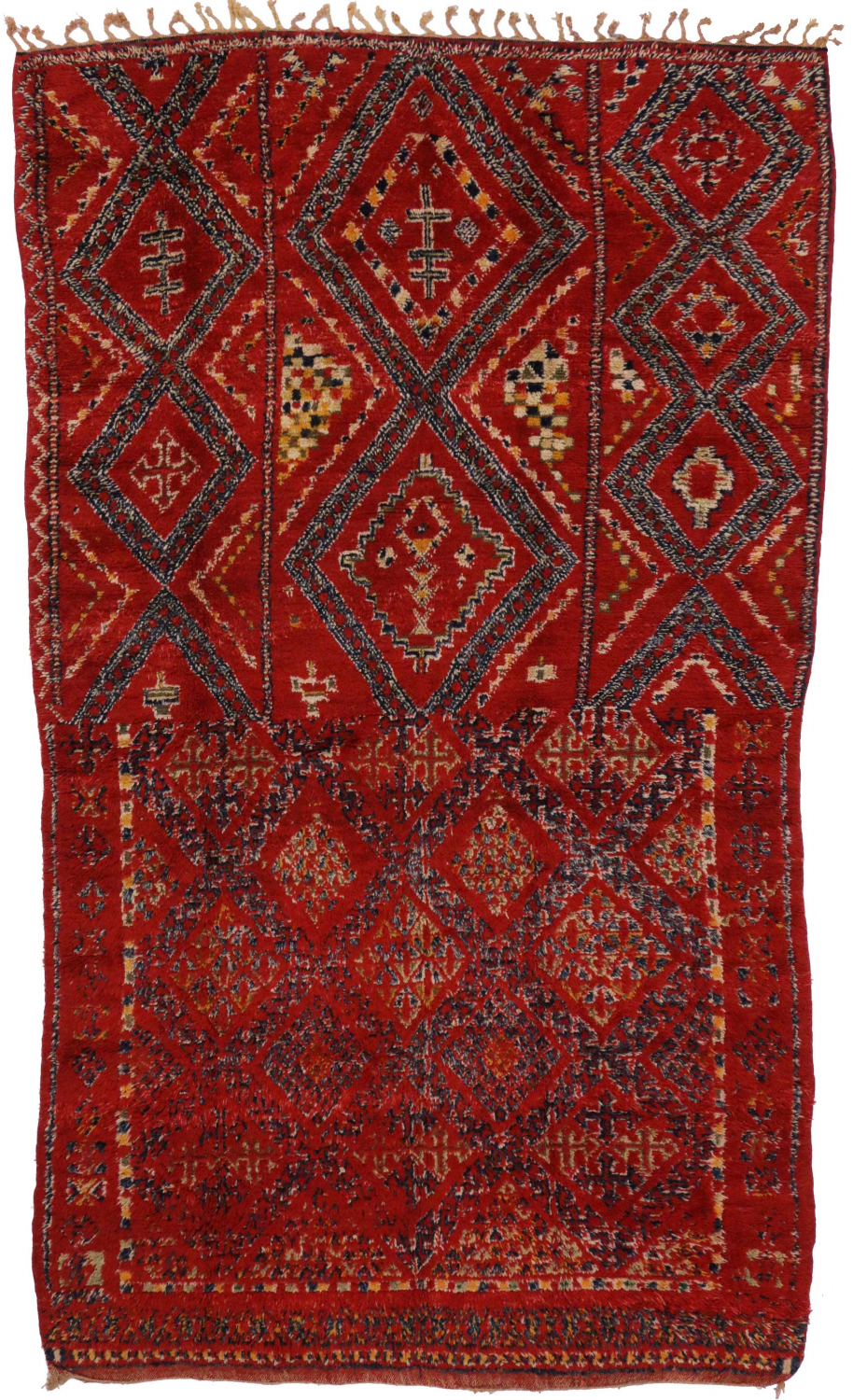 6 x 11 Vintage Moroccan Rug 20118