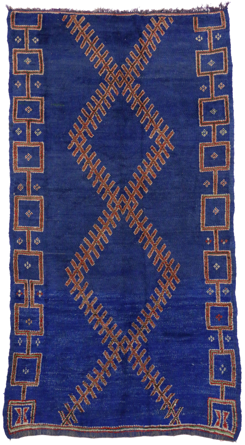 6 x 11 Vintage Beni M'Guild Moroccan Rug 20130