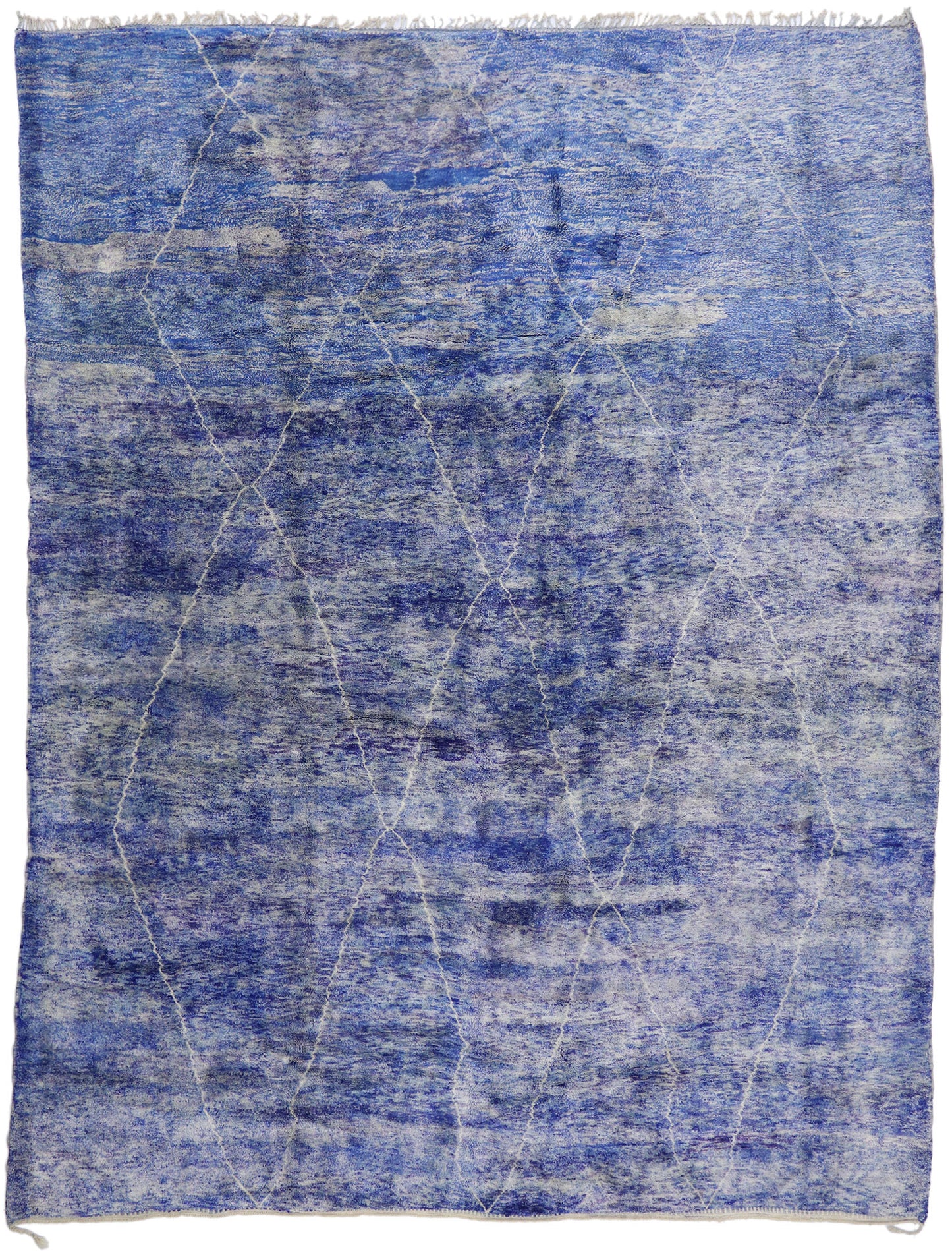 12 x 16 - Blue Moroccan Rug - 21172
