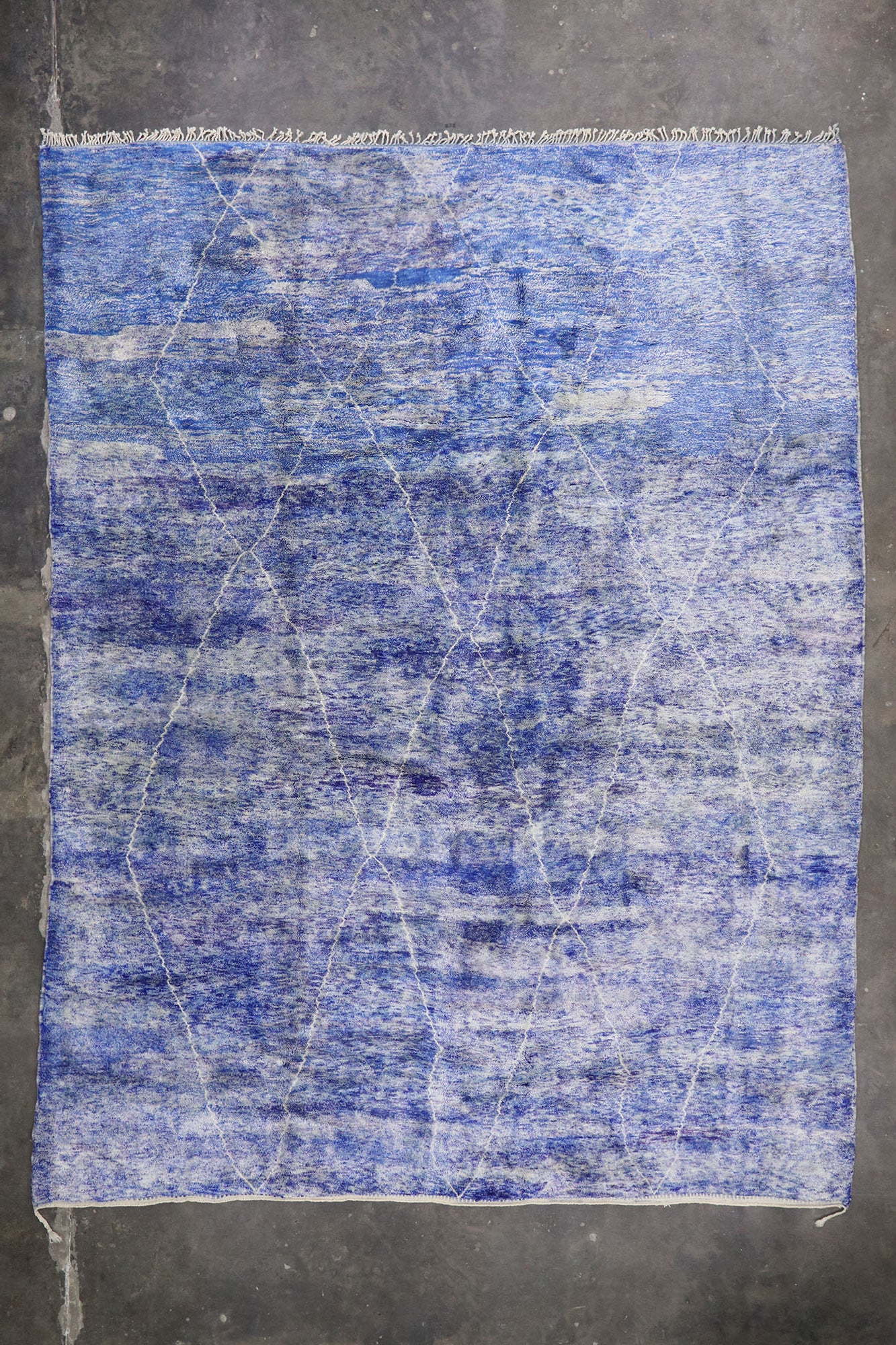 12 x 16 - Blue Moroccan Rug - 21172