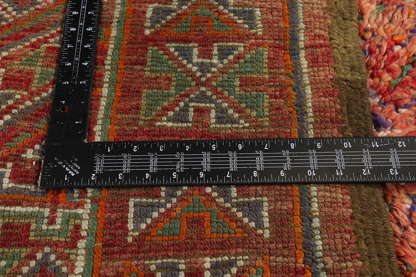 6 x 12 - Rust Vintage Beni MGuild Moroccan Rug - 21875