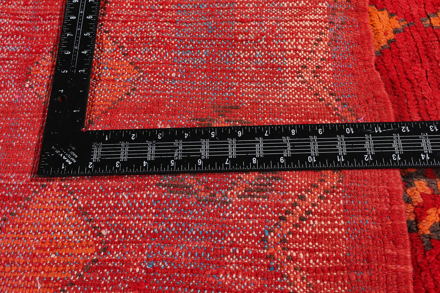 3 x 6 - Red Vintage Boujad Moroccan Rug - 21939