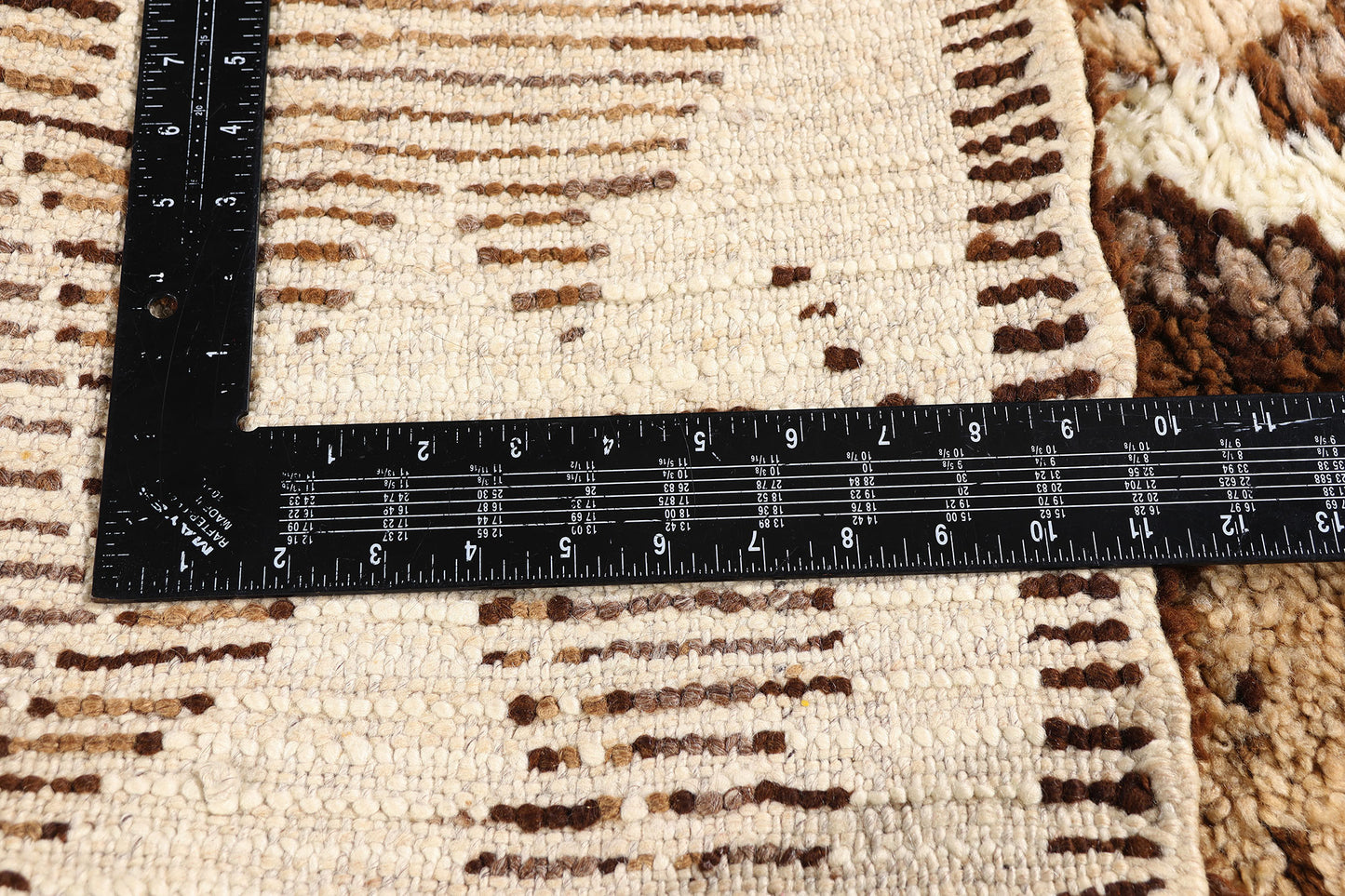 2 x 7 - Ivory Vintage Azilal Moroccan Rug - 21940