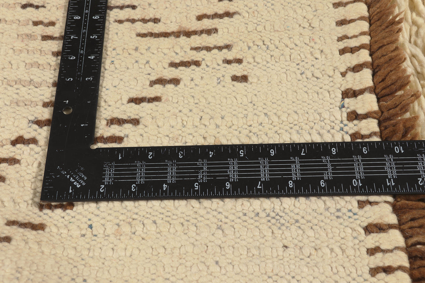3 x 7 - Ivory Vintage Azilal Moroccan Rug - 22004