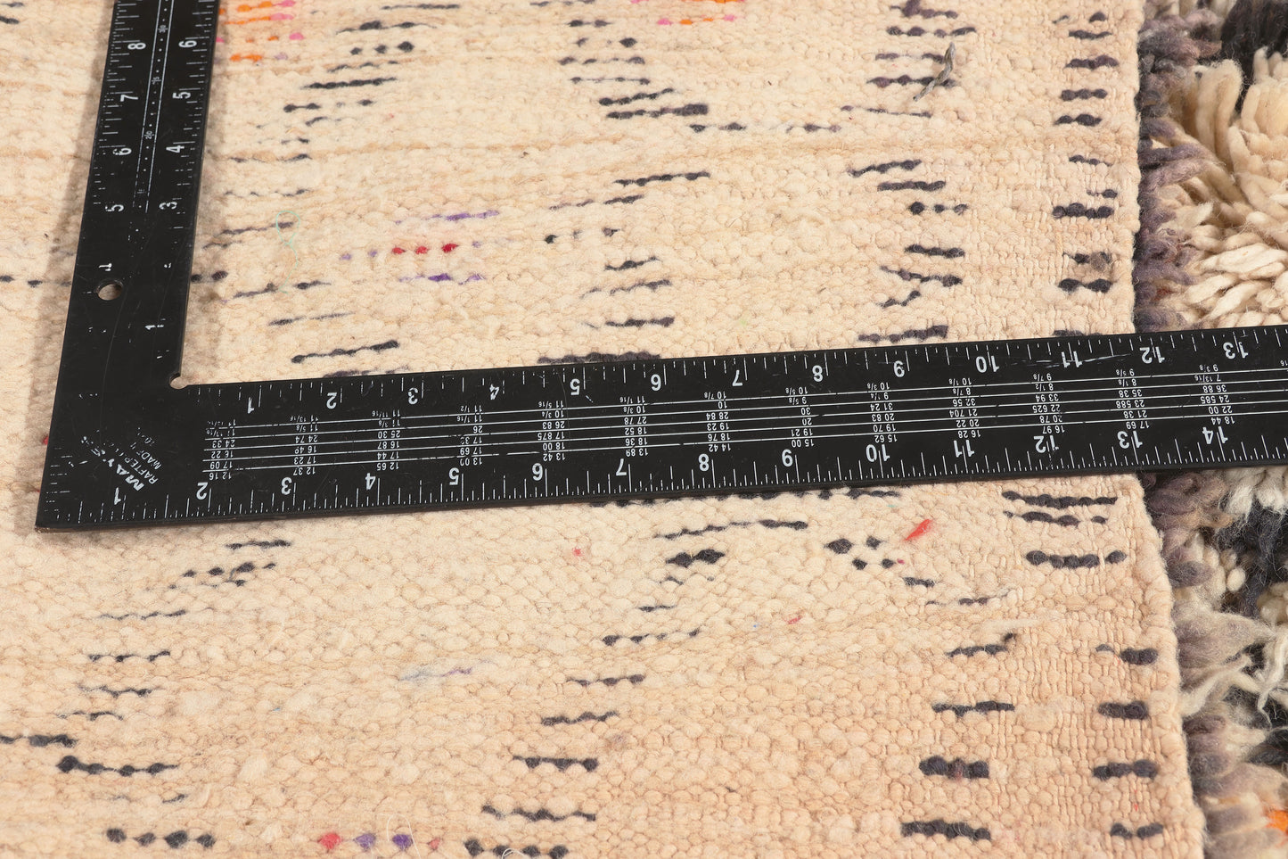 5 x 12 - Ivory Vintage Azilal Moroccan Rug - 22071