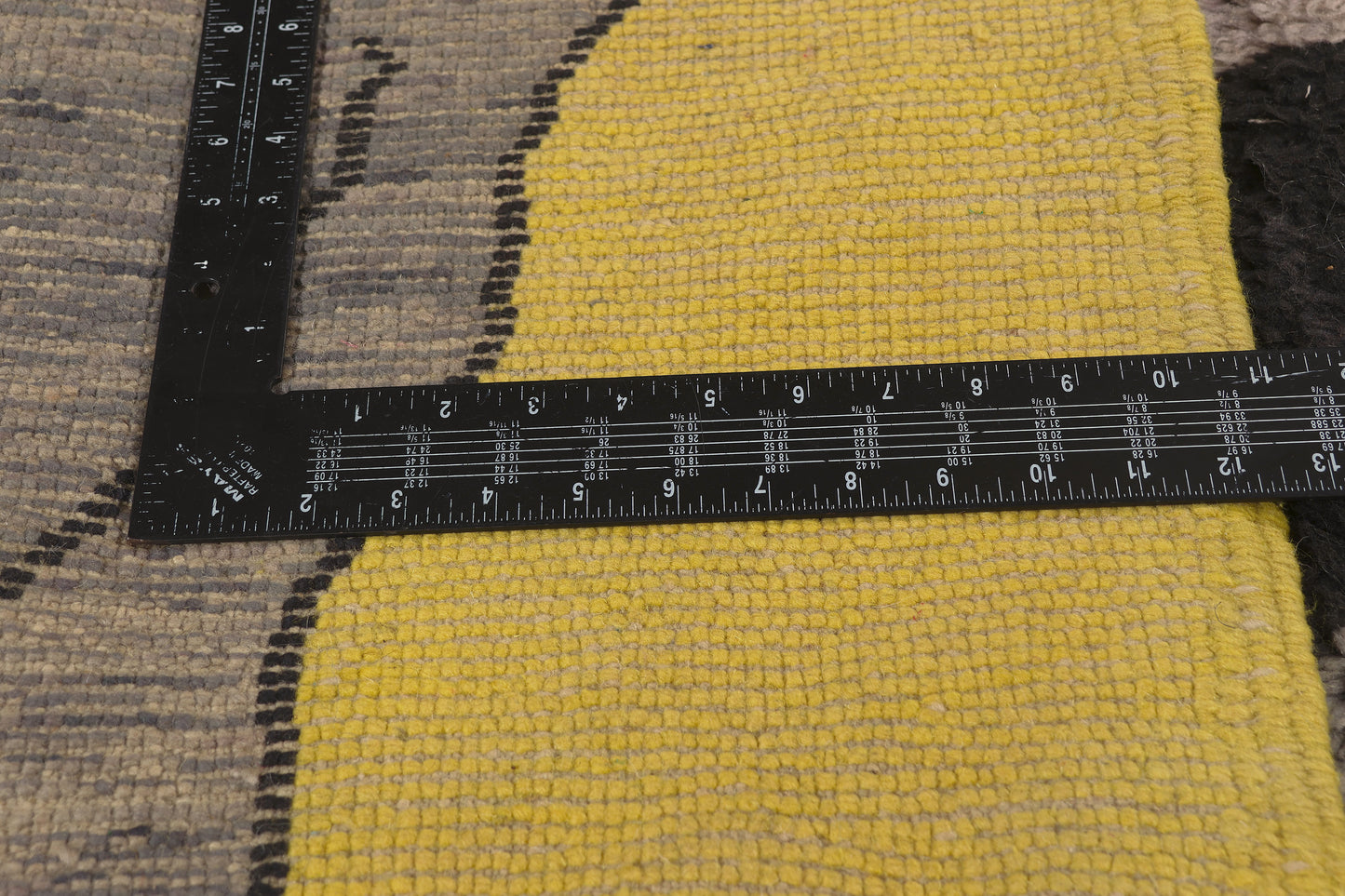 9 x 12 - Black New Beni Mrirt Moroccan Rug - 22076