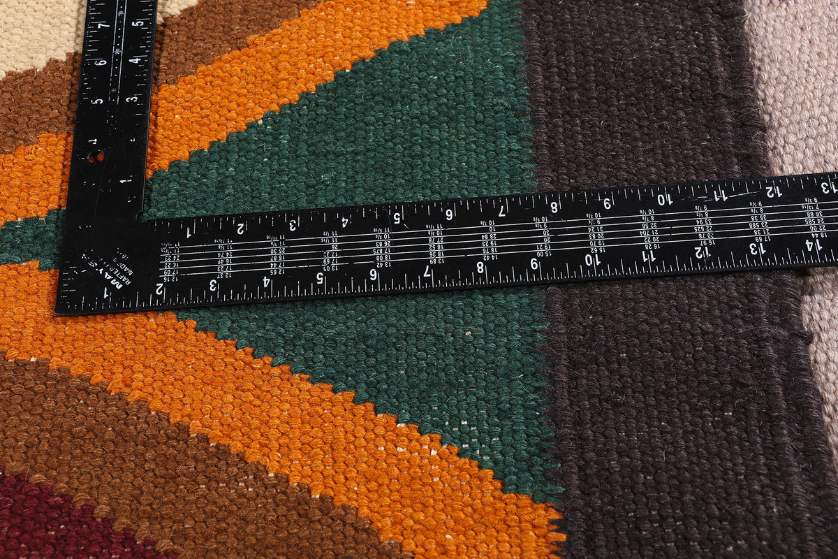 8 x 10 - Multicolor New Indian Kilim Rug - 31369