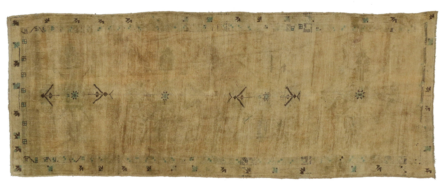 5 x 12 Vintage Oushak Rugs 50013