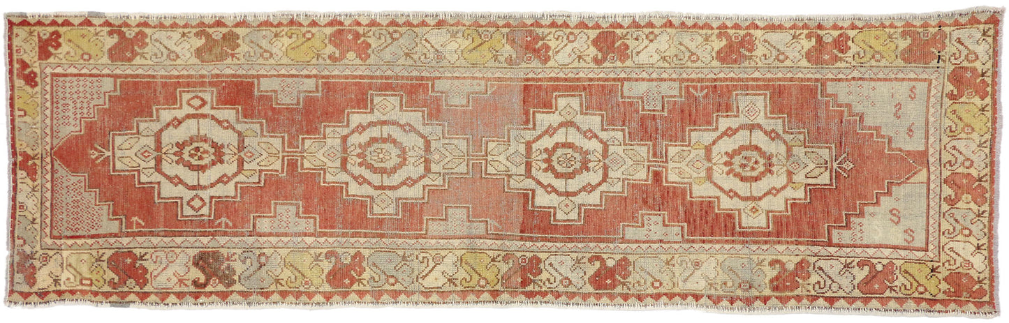 3 x 10 Antique Oushak Rug 50231
