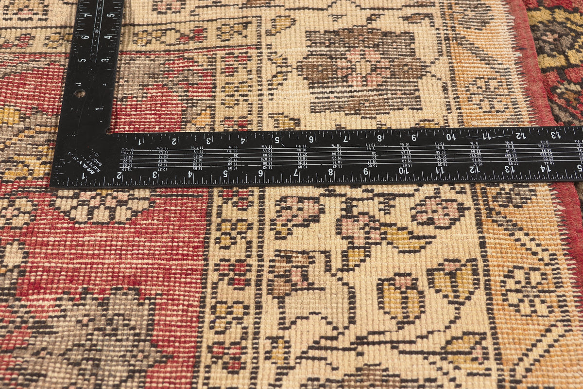 5 x 10 - Red Vintage Turkish Sivas Rug - 50410