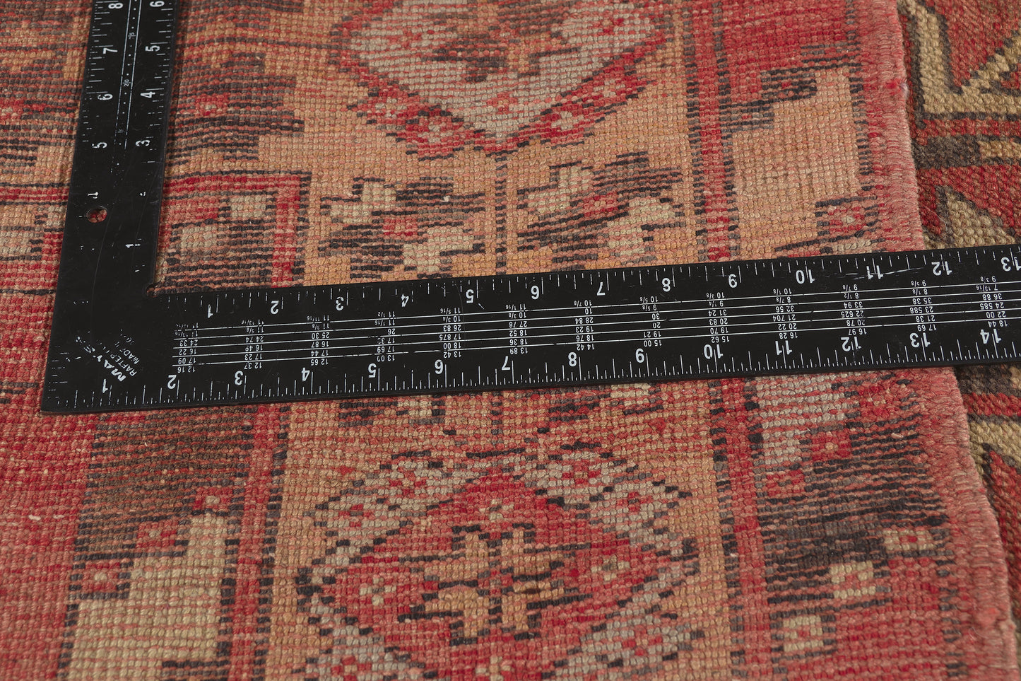 5 x 12 - Red Vintage Turkish Oushak Rug - 50766