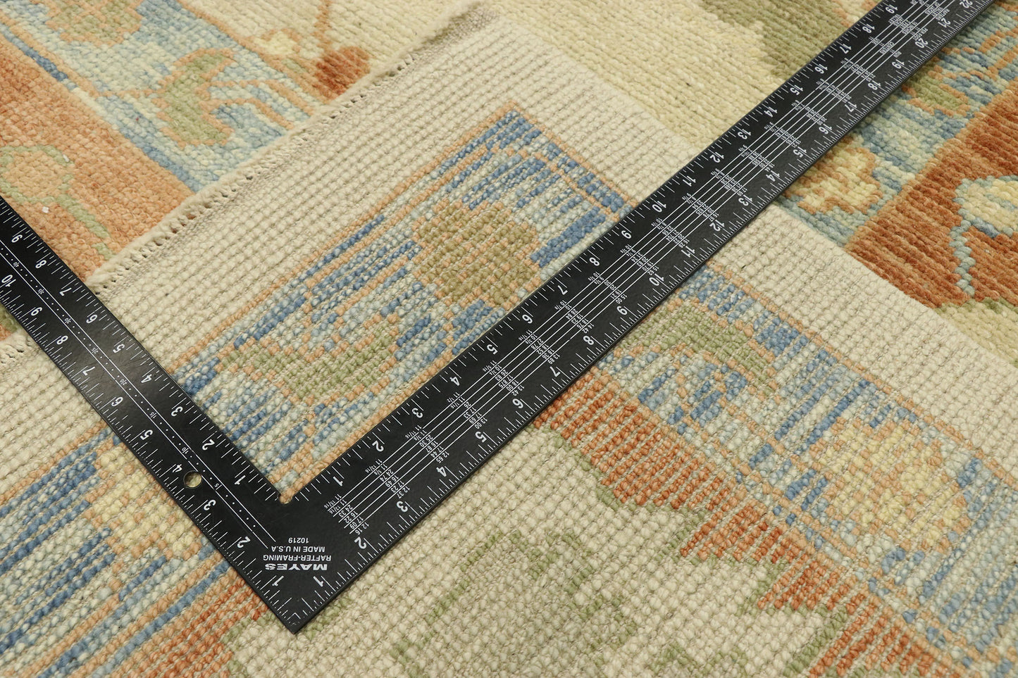 12 x 16 - Beige Turkish Oushak Rug - 51603