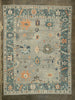 12 x 16 - Blue Turkish Oushak Rug - 52812