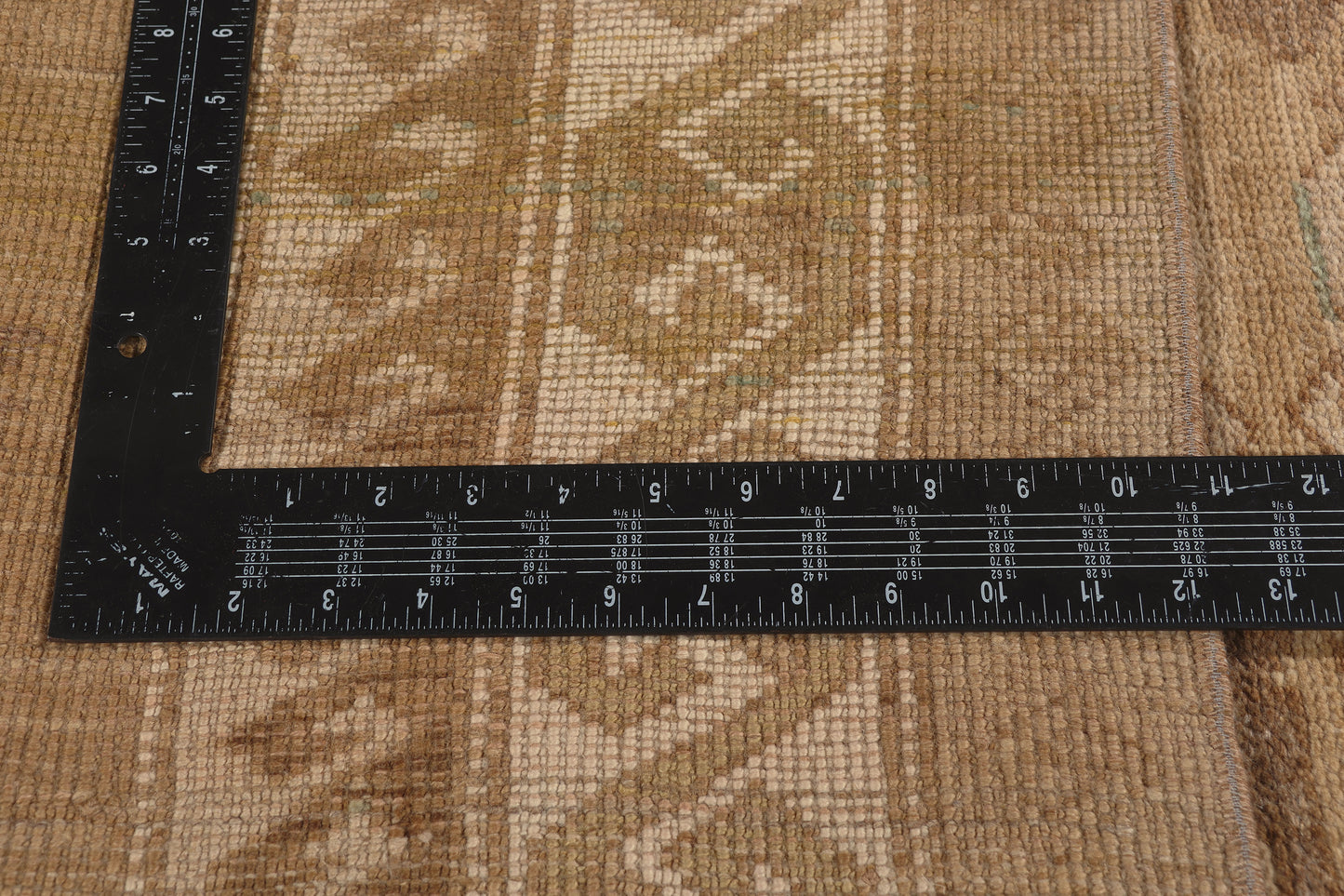 6 x 9 - Brown Vintage Turkish Kars Rug - 53697