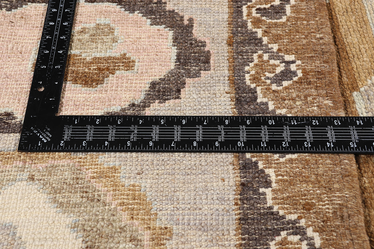 11 x 14 - Brown New Turkish Kars Rug - 54037