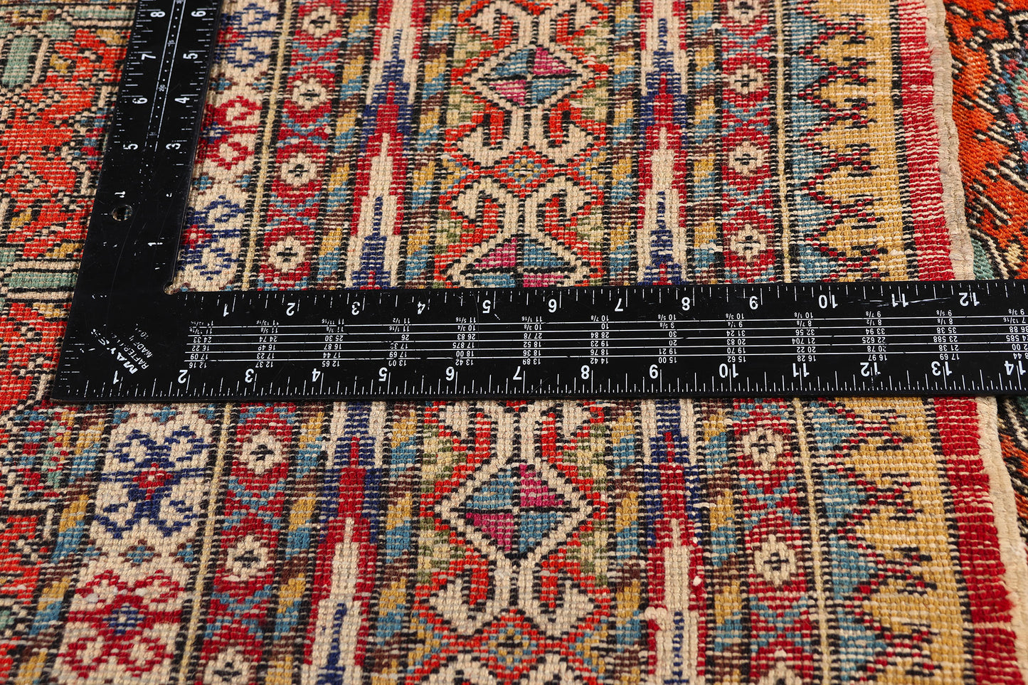 7 x 11 - Orange Vintage Turkish Sivas Rug - 54058
