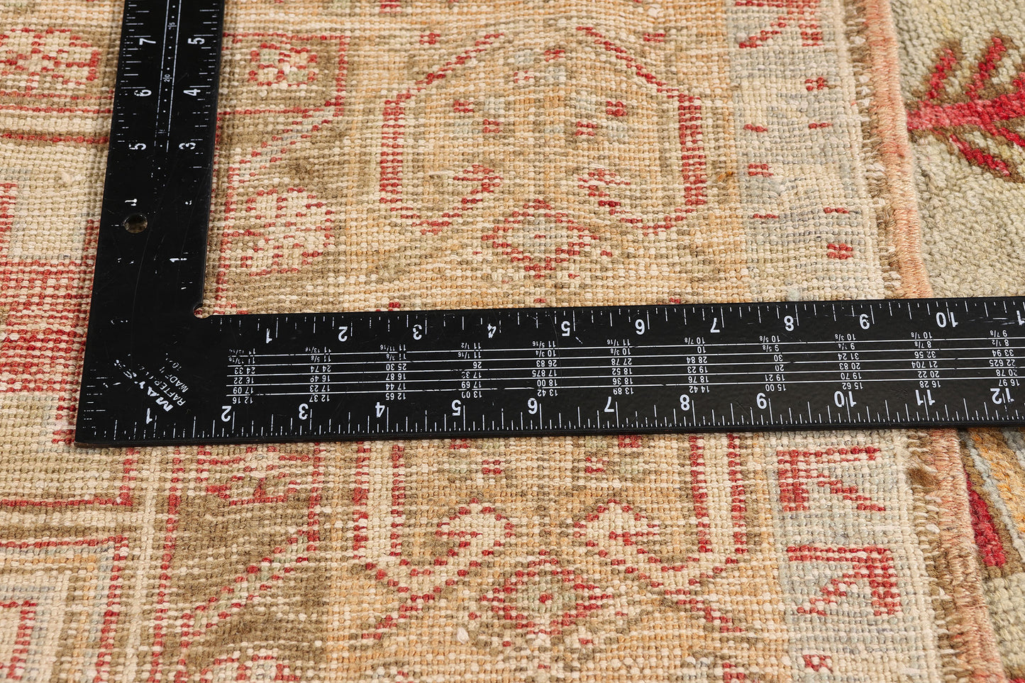 4 x 6 - Red Vintage Oushak Rug - 54113