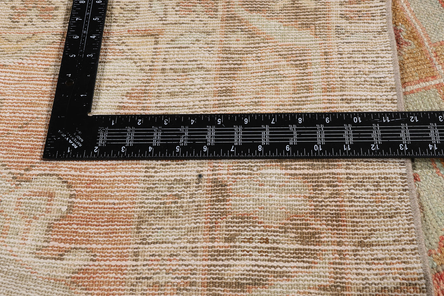 5 x 9 - Rust Vintage Turkish Oushak Rug - 54115