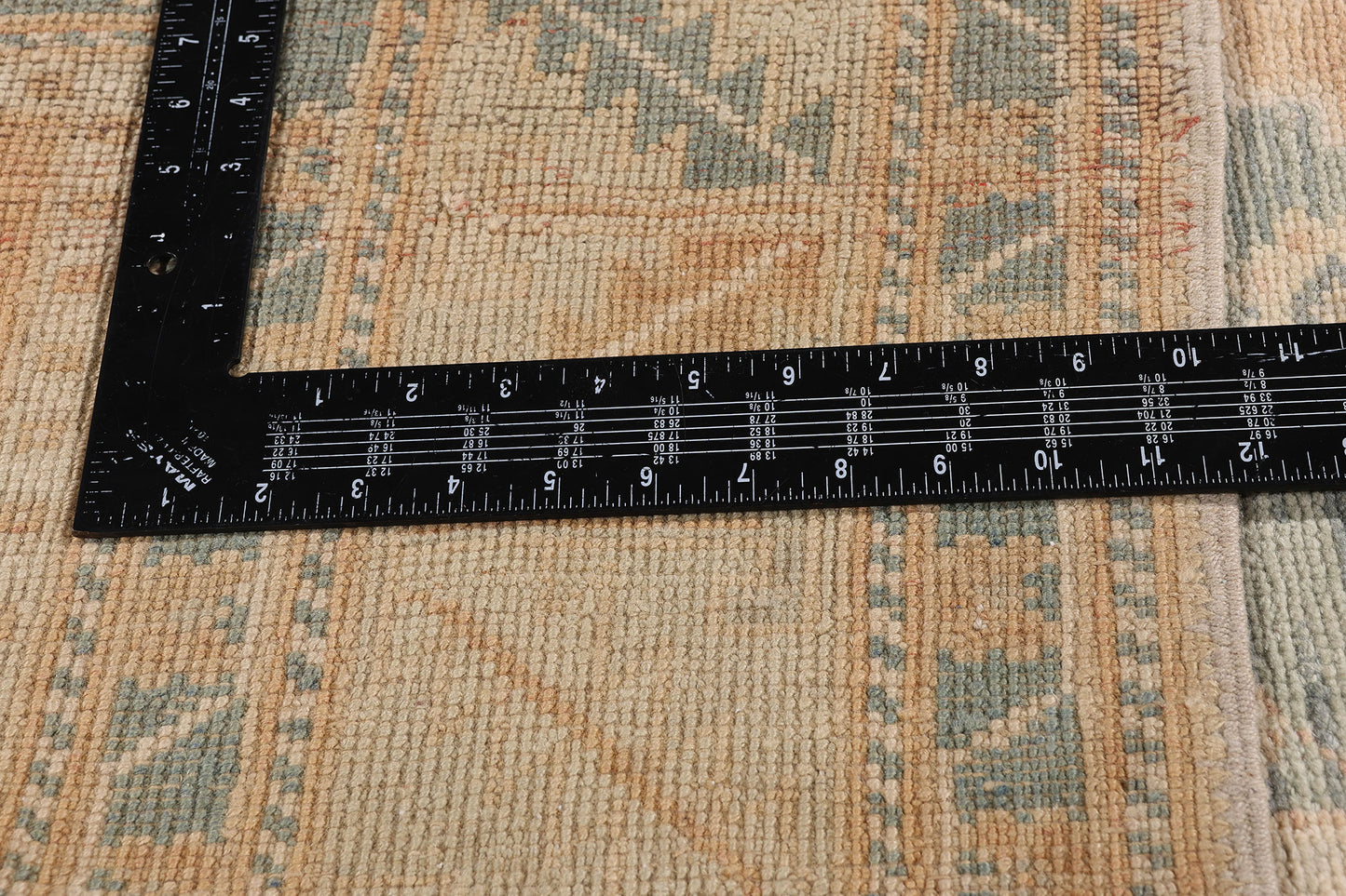 6 x 10 - Tan Vintage Turkish Oushak Rug - 54134
