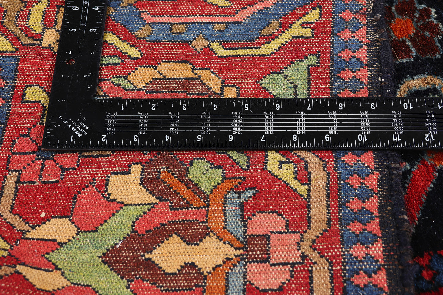 5 x 15 - Navy Blue Antique Bakhtiari Rug - 54144