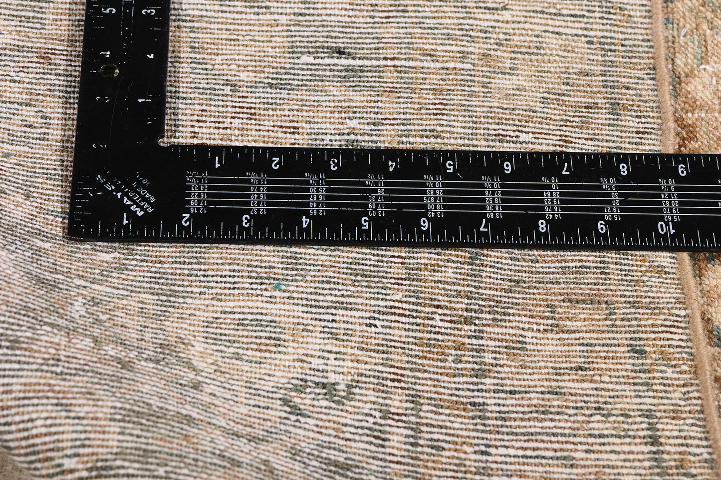 3 x 10 Brown Vintage Persian Hamadan Rug 61406