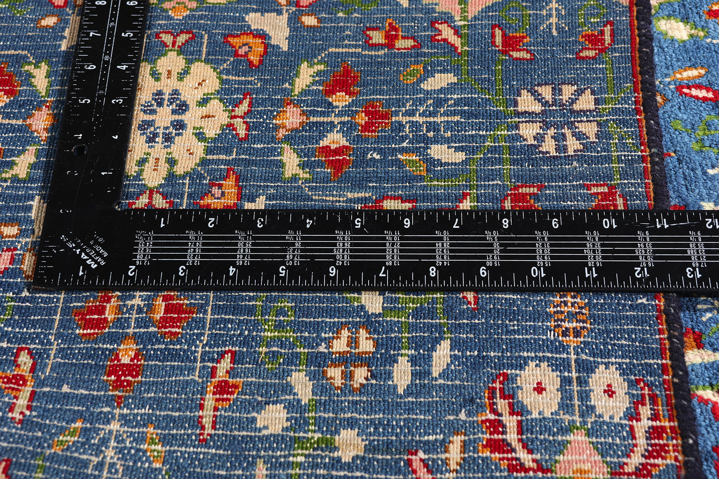 3 x 5 Blue Vintage Persian Khorassan Rug 61411