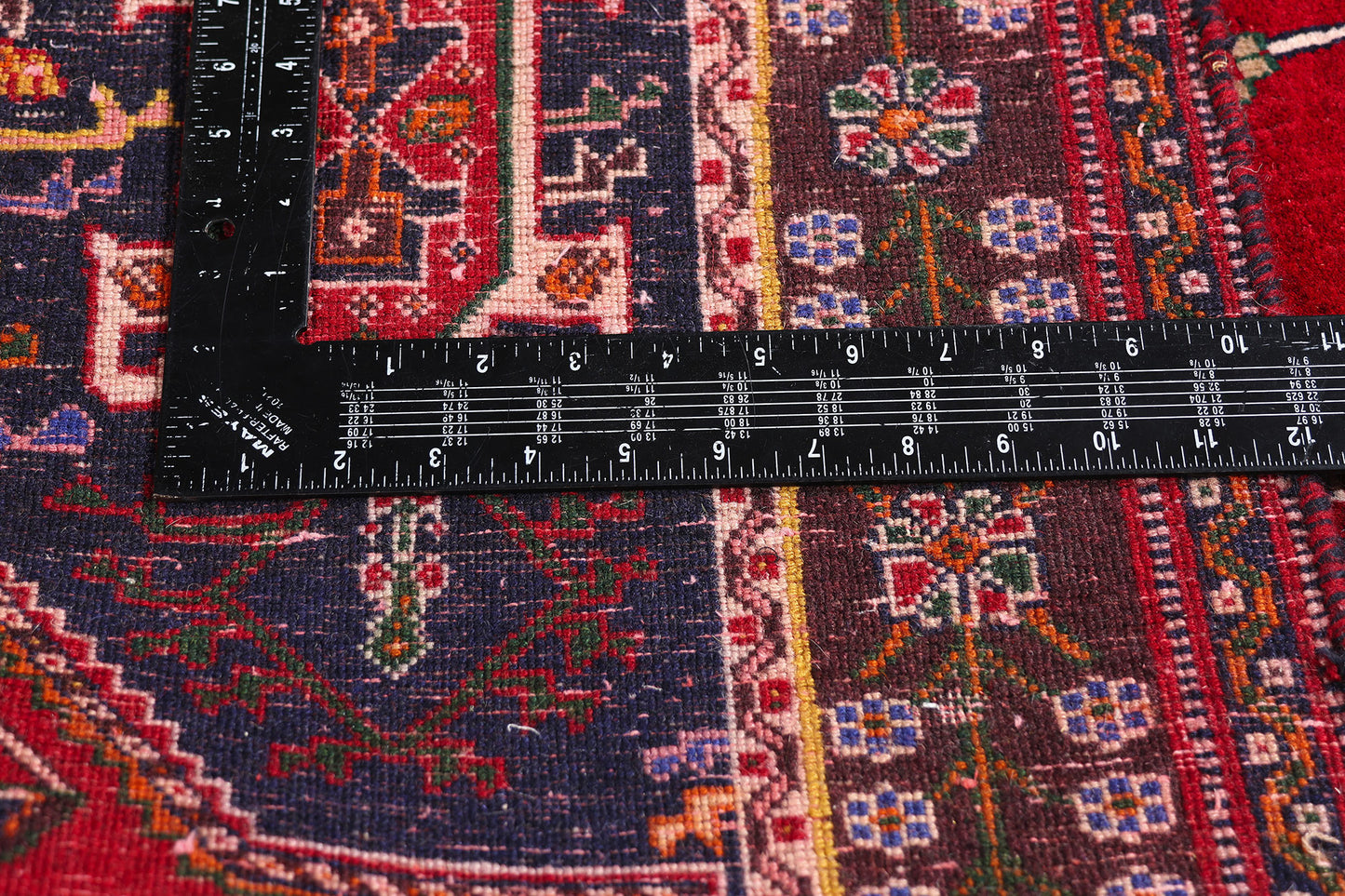 3 x 5 - Red Vintage Qashqai Rug - 61422