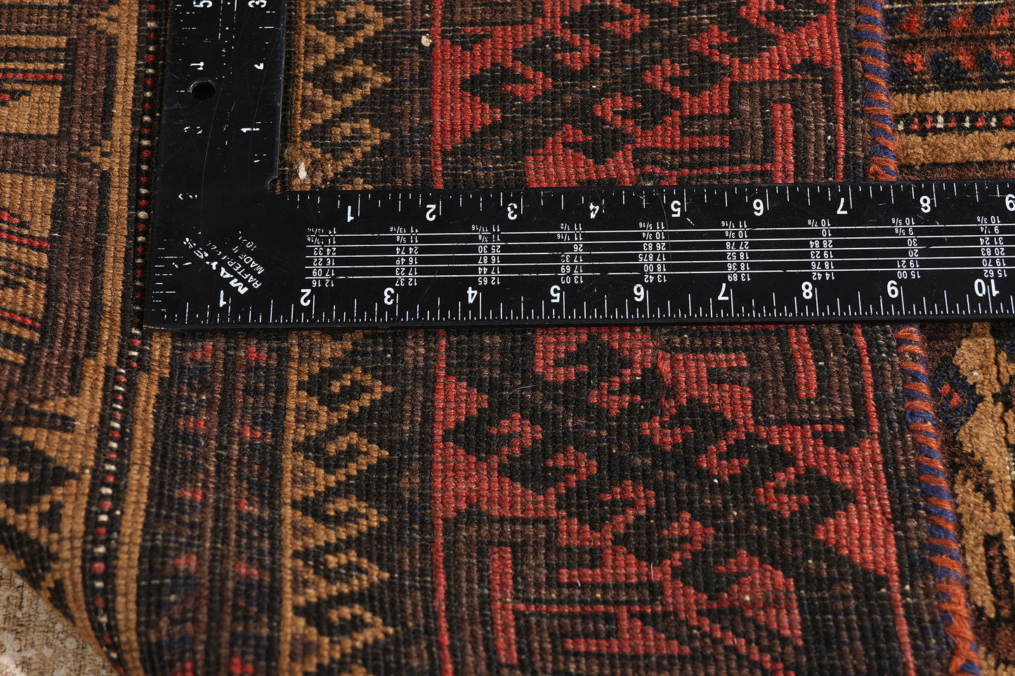 2 x 5 - Taupe Antique Turkoman Rug - 61444