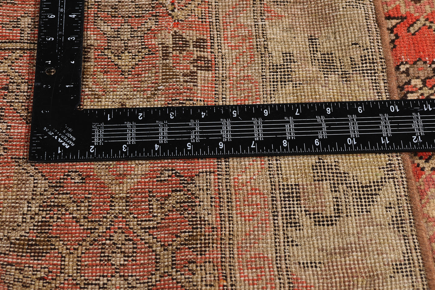 3 x 15 - Orange Antique Karabakh Rug - 61448