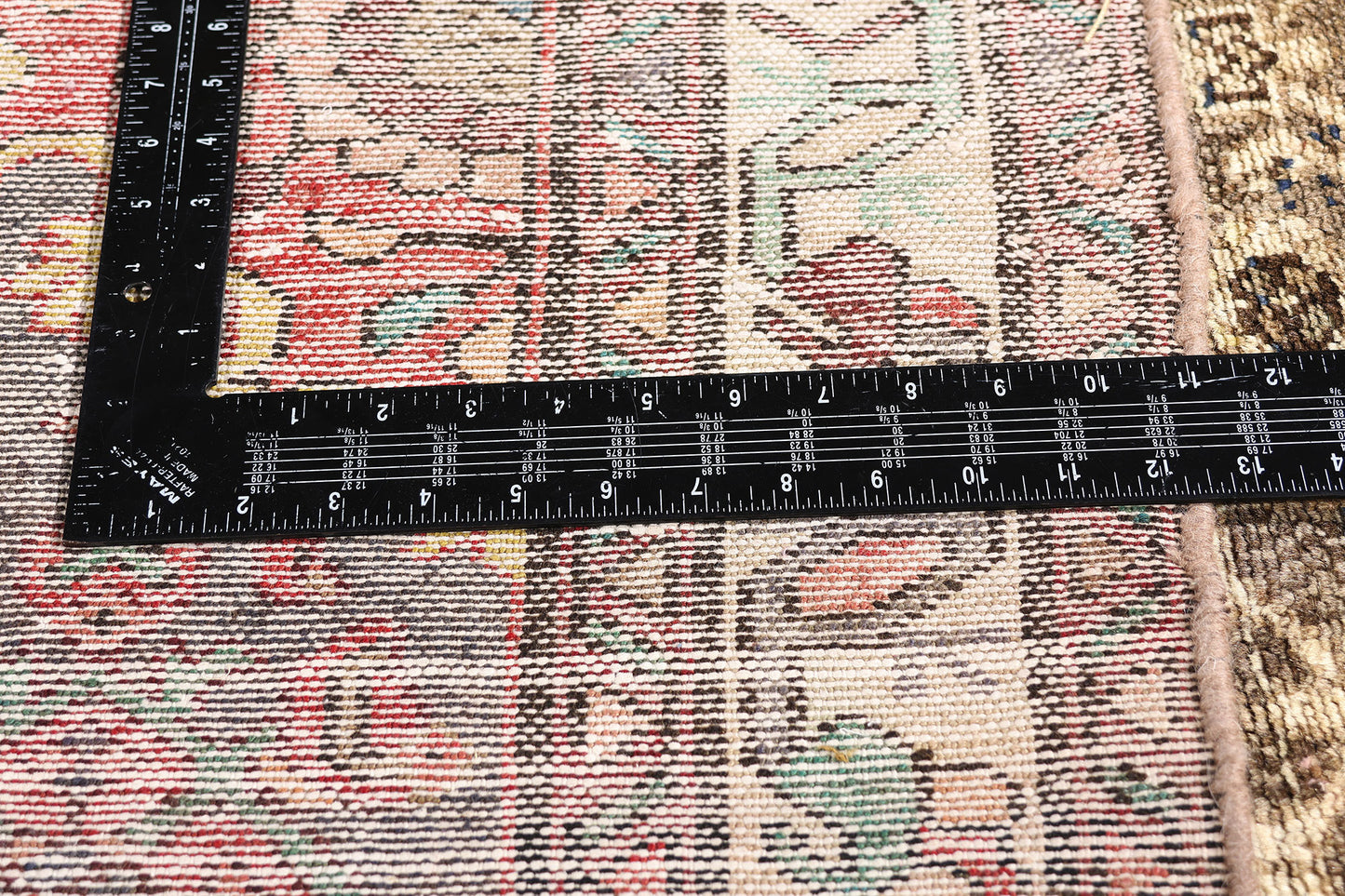 3 x 9 - Brown Antique Hamadan Rug - 61460