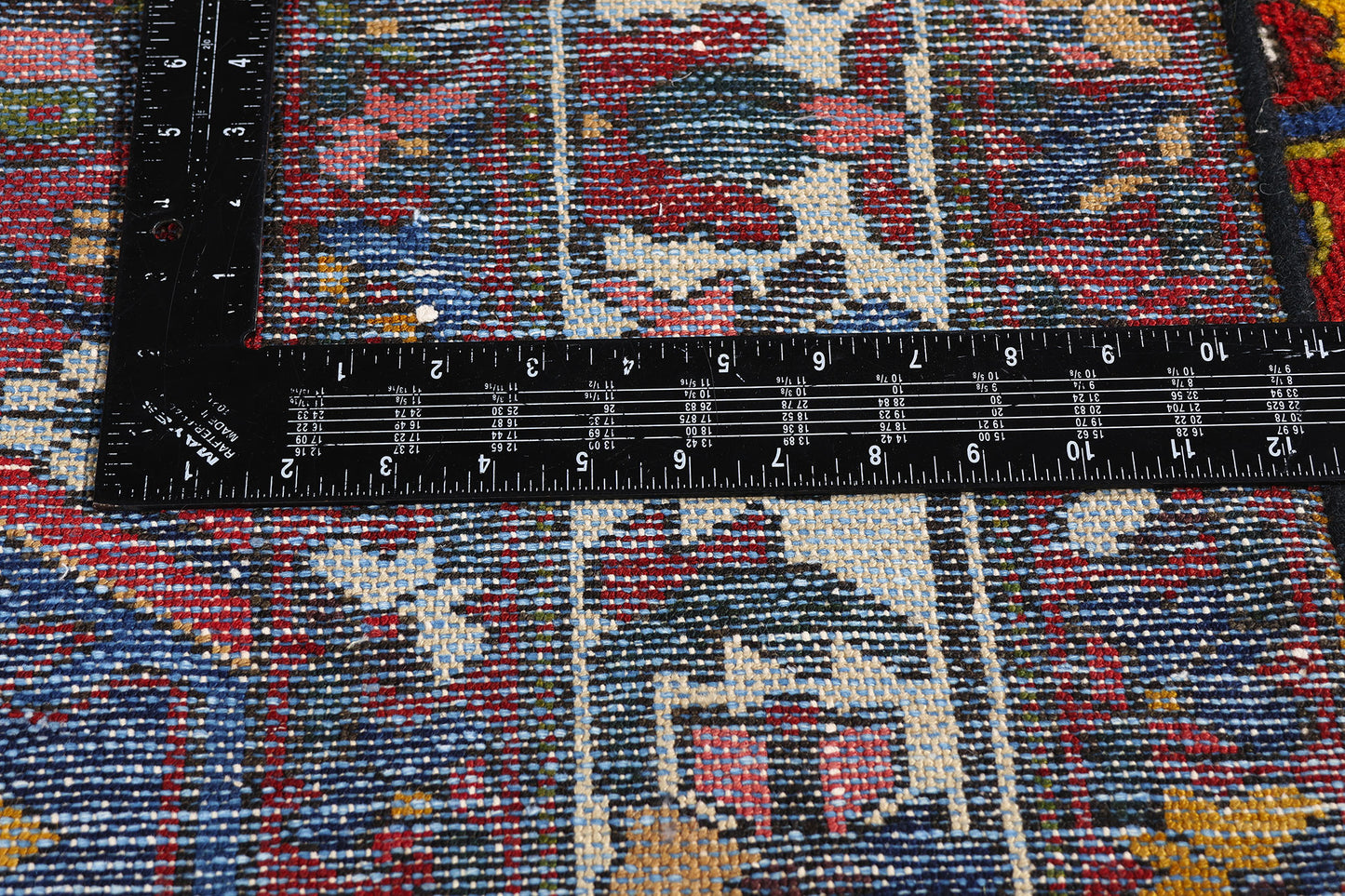 3 x 13 - Navy Blue Antique Bakhtiari Rug - 61478