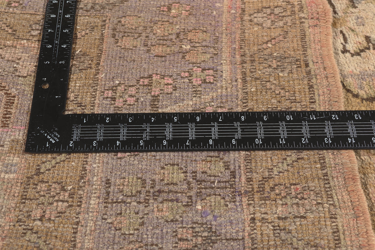 5 x 11 - Tan Vintage Turkish Oushak Rug - 76862