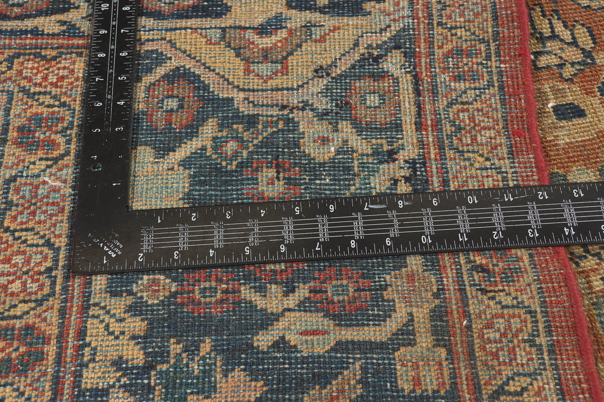 8 x 12 - Rust Antique Persian Mahal Rug - 77572