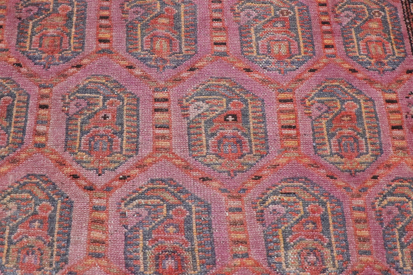 3 x 6 - Purple Antique Persian Malayer Rug - 77635
