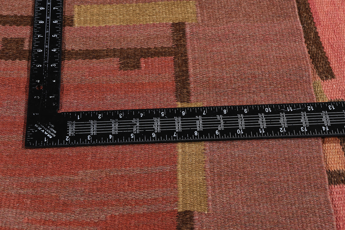 7 x 10 - Pink Vintage Finnish Rollakan Rug - 78476