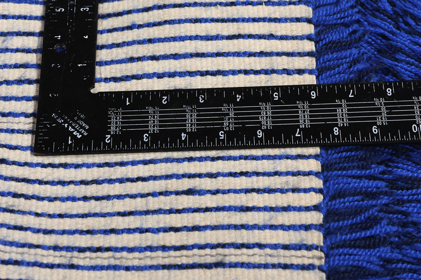 2 x 4 - Blue Vintage Rya Rug - 79383