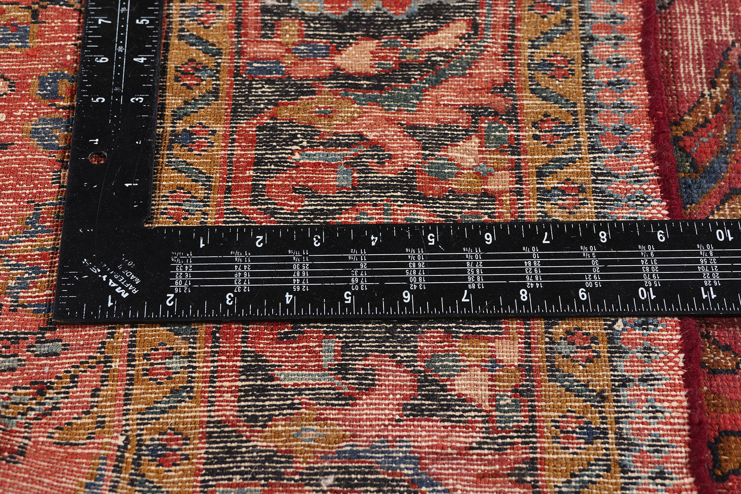 5 x 5 - Red Antique Lilihan Rug - 79423