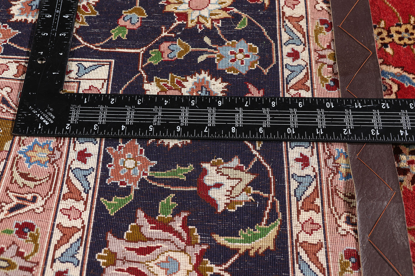 7 x 10 - Red Vintage Tabriz Rug - 79441