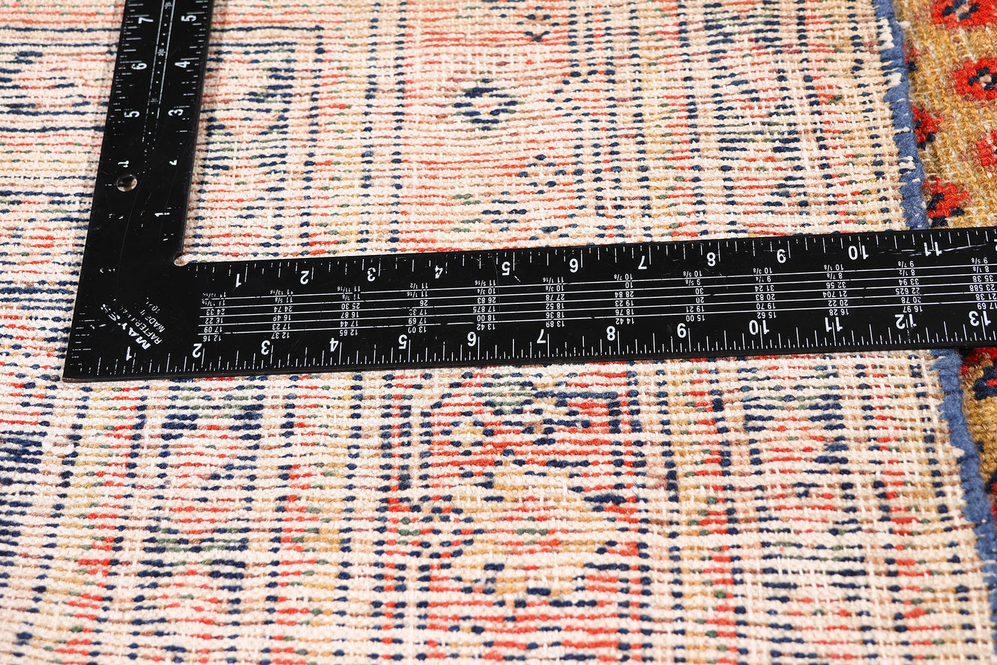 4 x 10 - Navy Blue Antique Malayer Rug - 79452