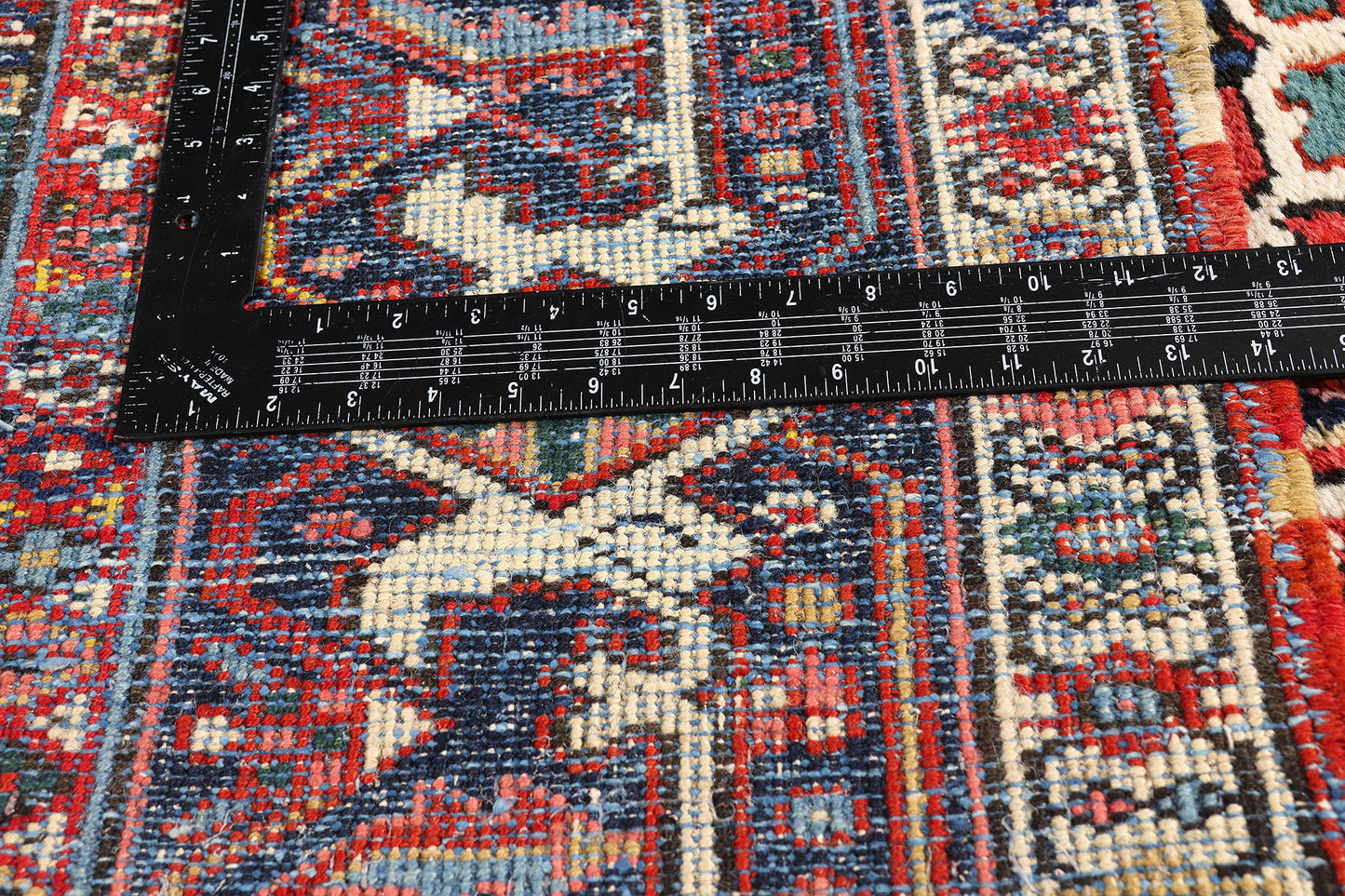 8 x 11 - Red Antique Heriz Rug - 79468