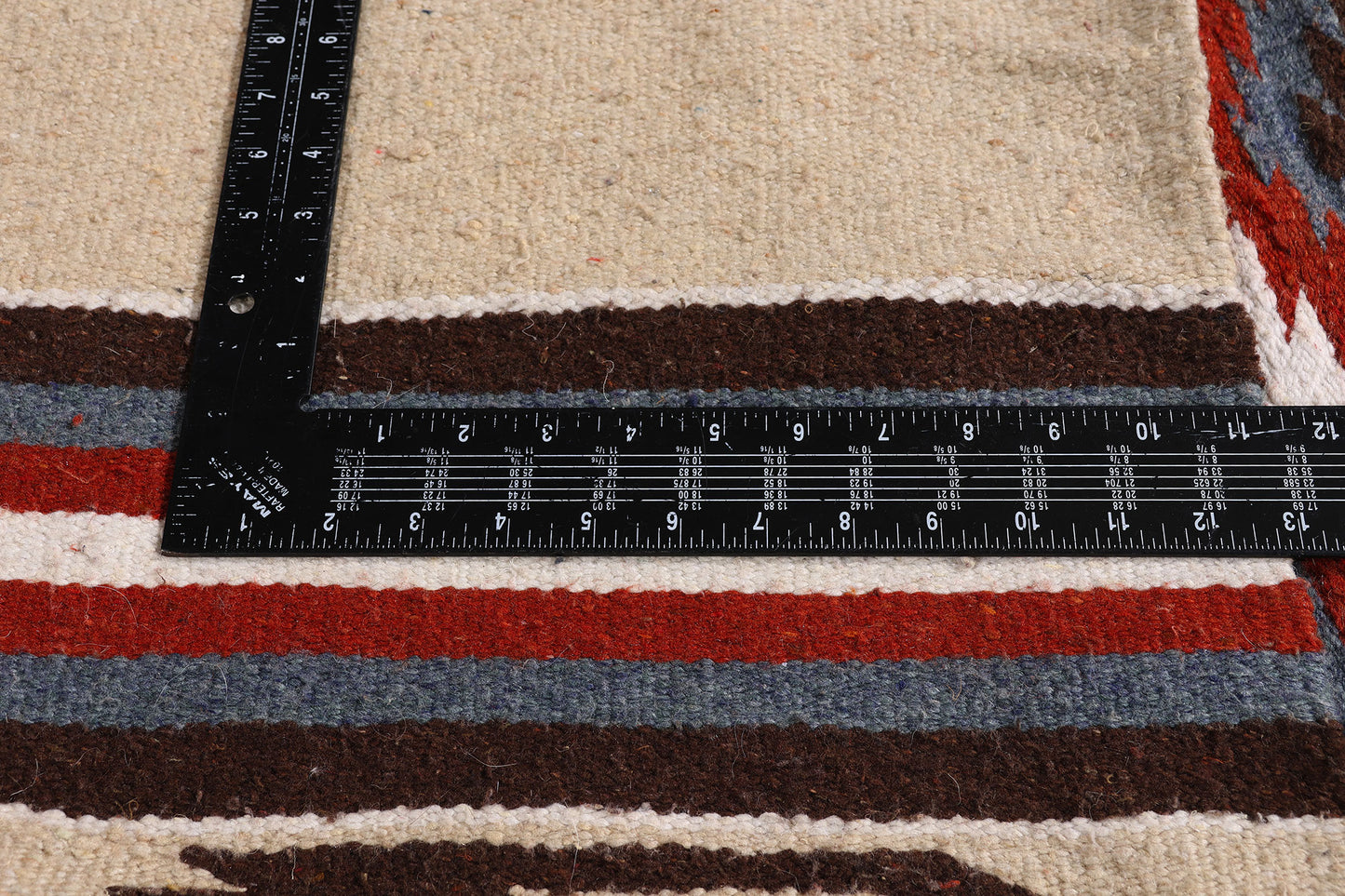 4 x 6 - Beige Vintage Kilim Rug - 79471