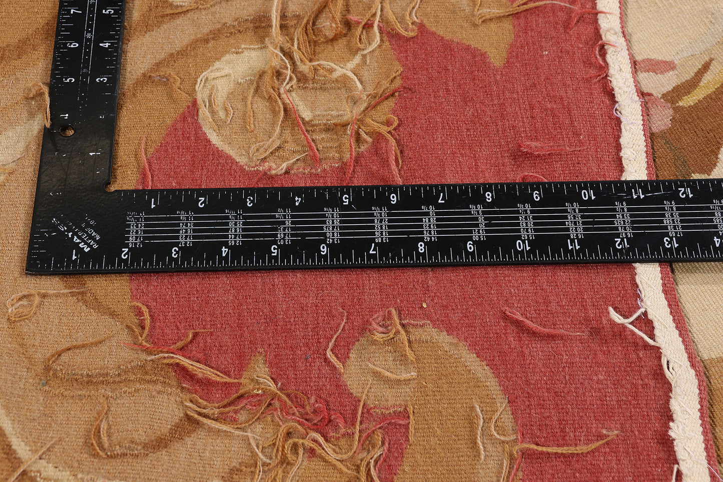 12 x 18 - Pink Vintage Aubusson Rug - 79477