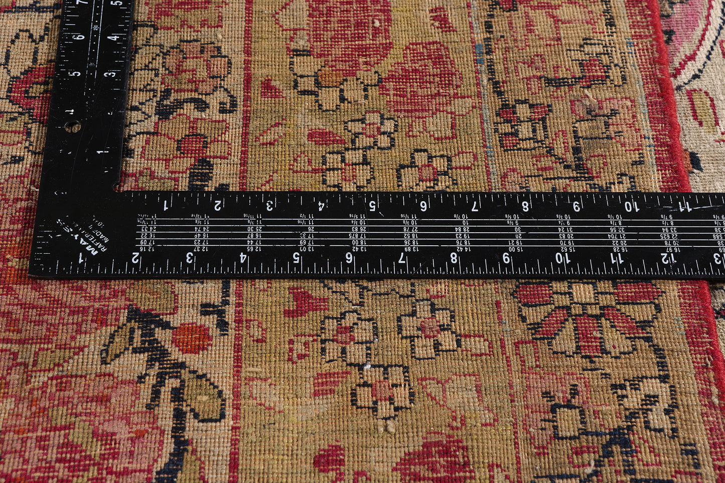 12 x 14 - Red Antique Kermanshah Rug - 79497