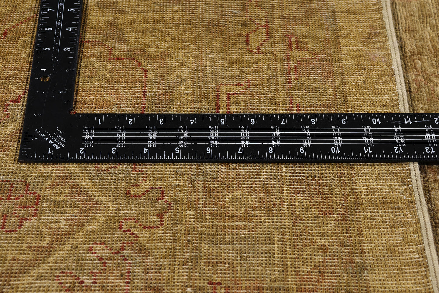 12 x 15 - Green Vintage Pakistani Oushak Rug - 79514