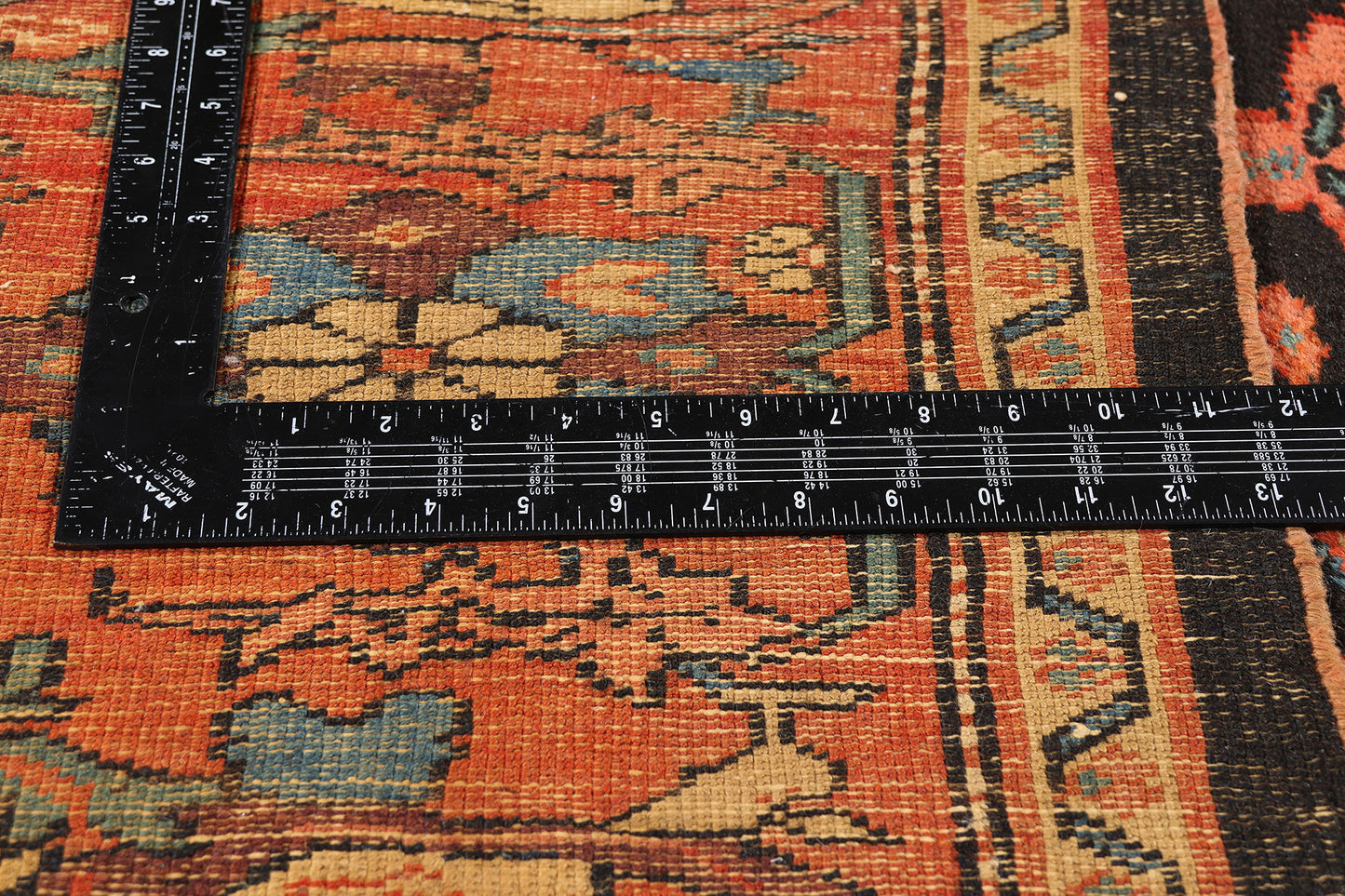 9 x 12 - Brown Antique Sultanabad Rug - 79524