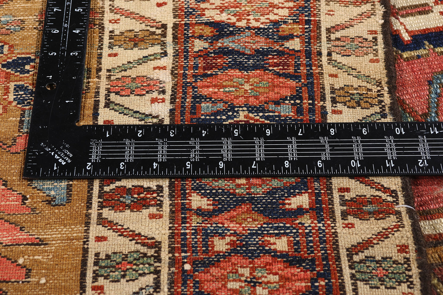 5 x 7 - Blue Antique Persian Serapi Rug - 79588