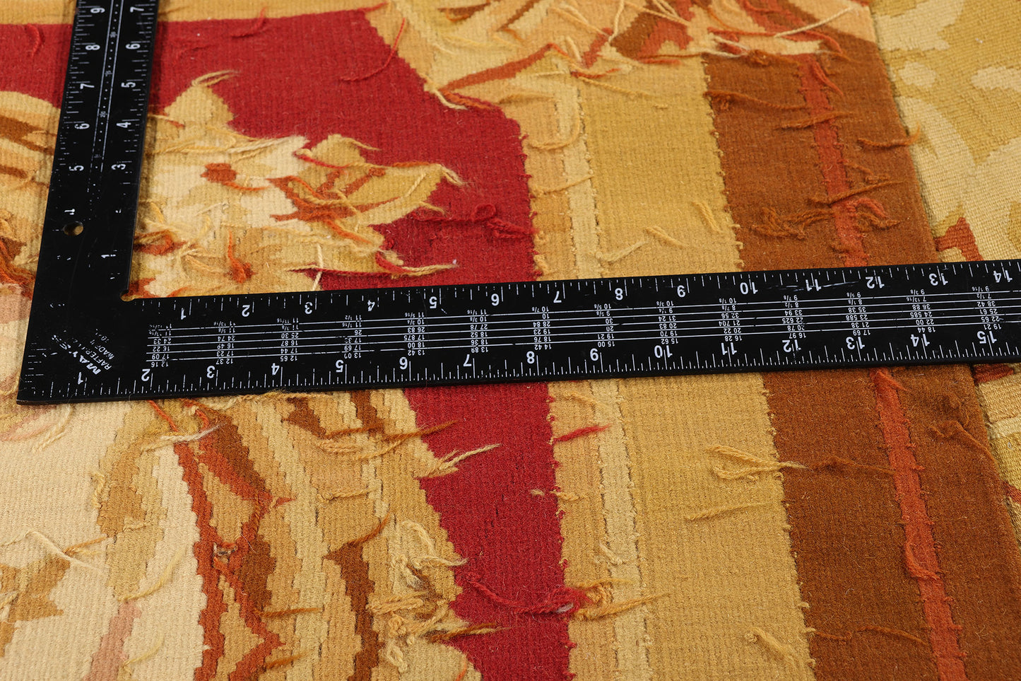 12 x 15 - Gold Vintage Chinese Aubusson Rug - 79589